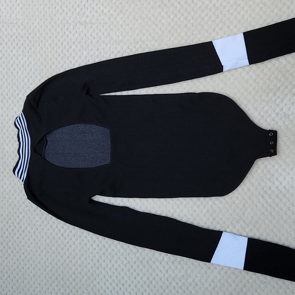 **HP**Nwot Free People Movement Ribbed Longsleeve Open Back Bodysuit - Picture 8 of 14